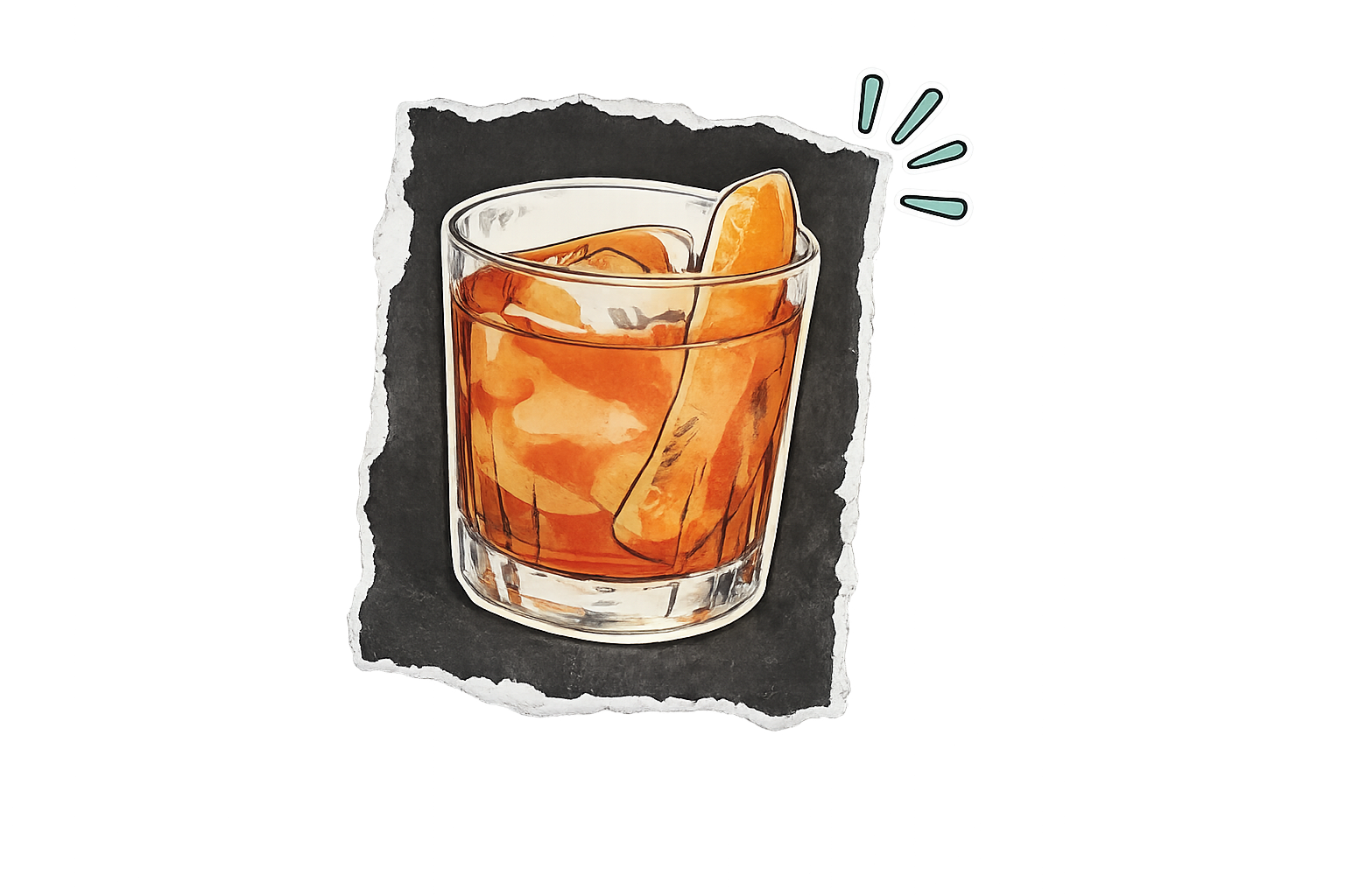 Cocktail visual sticker project