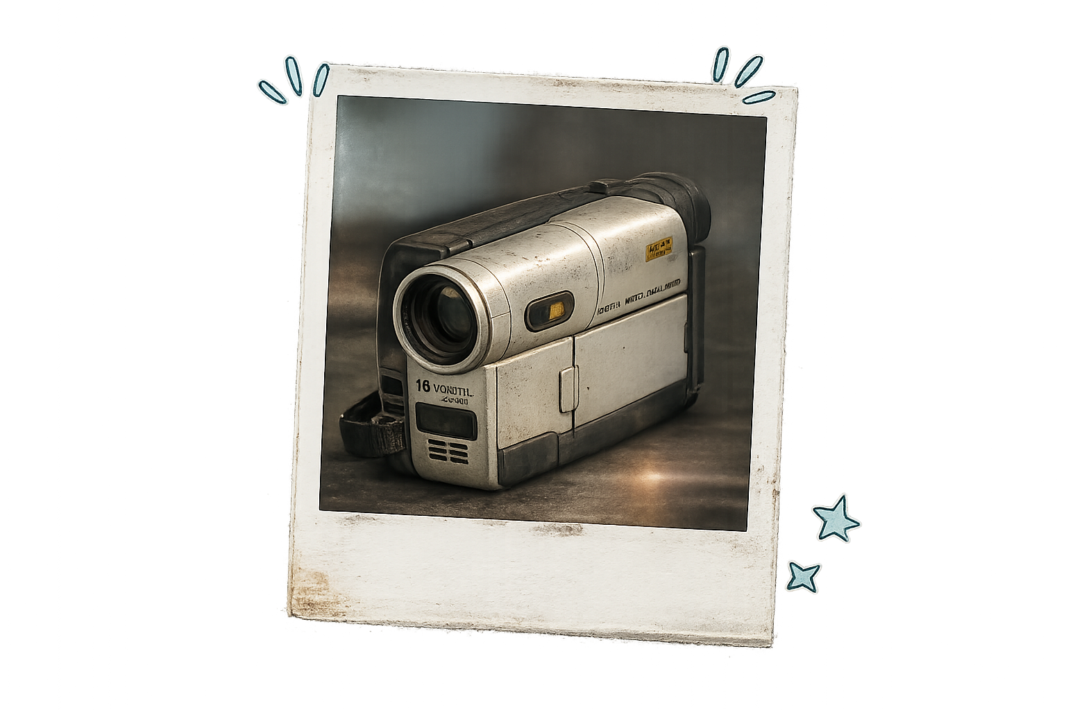 Retro phone sticker project